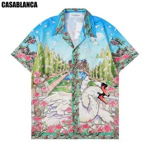 Beachside Bliss in Casablanca Short Sleeves